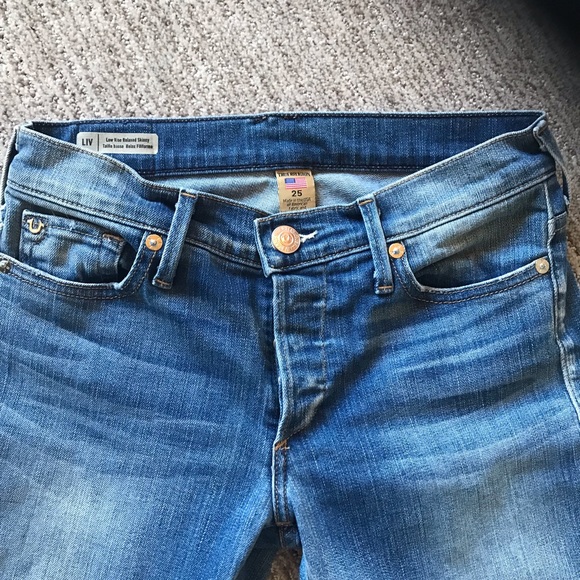 True Religion Low Rise Relaxed Skinny - Picture 3 of 4